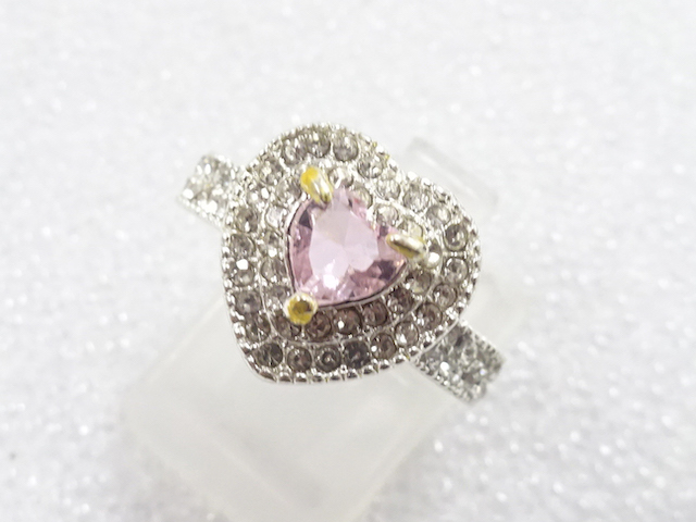 JAPANESE KIMONO / ANTIQUE COLORED STONE RING (SIZE 13)